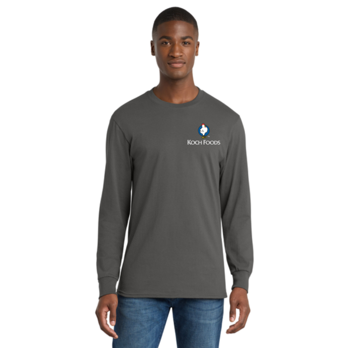 Port & Co™ Long Sleeve Core Cotton Tee - Image 10