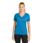 Sport-Tek® Women's PosiCharge® RacerMesh® V-Neck Tee - Image 11