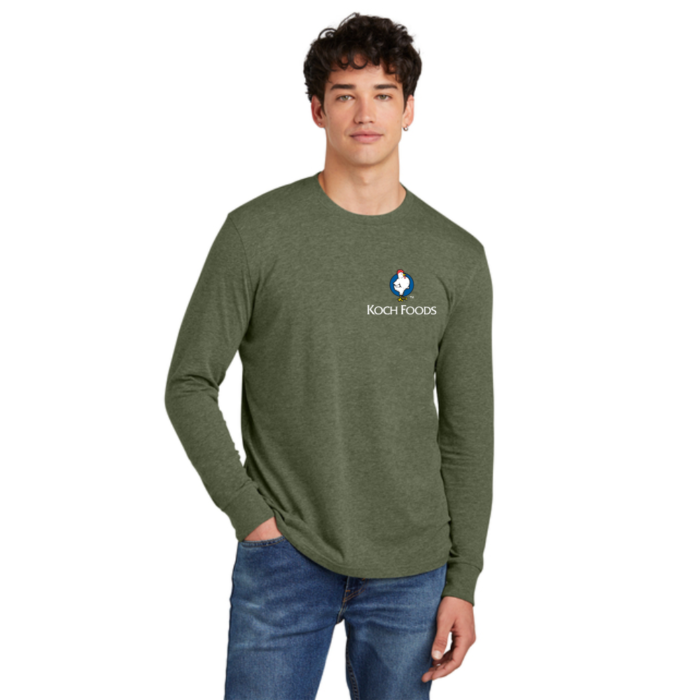 District® Perfect Blend® CVC Long Sleeve Tee - Image 7