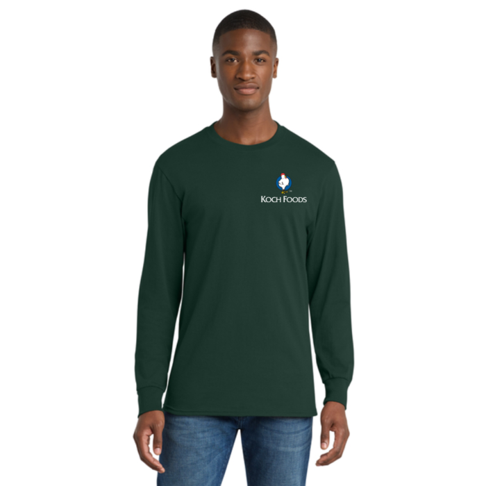 Port & Co™ Long Sleeve Core Cotton Tee - Image 9