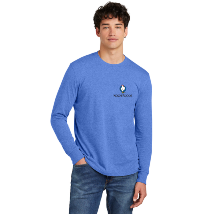 District® Perfect Blend® CVC Long Sleeve Tee - Image 6