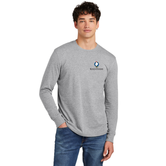 District® Perfect Blend® CVC Long Sleeve Tee - Image 4