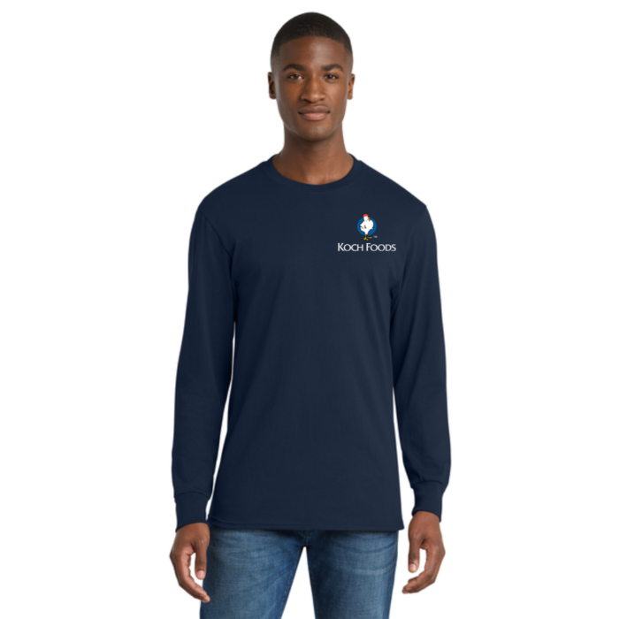 Port & Co™ Long Sleeve Core Cotton Tee - Image 7