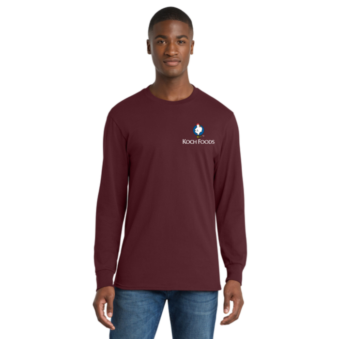 Port & Co™ Long Sleeve Core Cotton Tee - Image 11