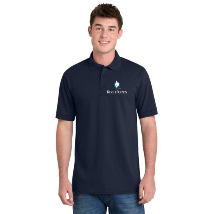 Port & Co™ Core Blend Jersey Knit Pocket Polo - Image 4