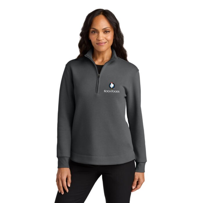 Port Authority® Women’s Wearever Signature Double Pique 1/4-Zip - Image 5