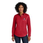 Port Authority® Women's SuperPro™ Twill Shirt - Image 3
