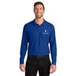 Port Authority® Wearever Signature Pique Long Sleeve Polo - Image 4
