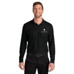 Port Authority® Wearever Signature Pique Long Sleeve Polo - Image 5
