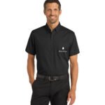 Port Authority® Short Sleeve SuperPro™ Twill Shirt - Image 2