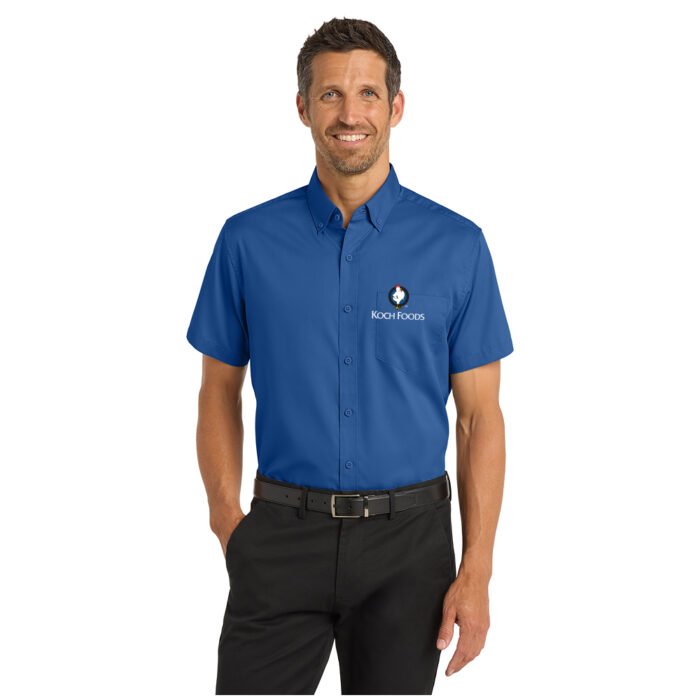 Port Authority® Short Sleeve SuperPro™ Twill Shirt - Image 5