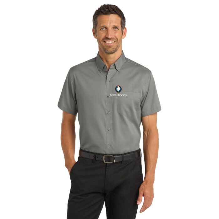 Port Authority® Short Sleeve SuperPro™ Twill Shirt - Image 8